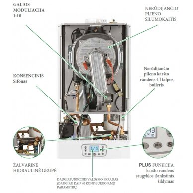 Italtherm Time Micro 27K конденсационный котел 2