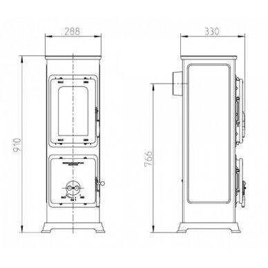 Печь THORMA Bozen 3