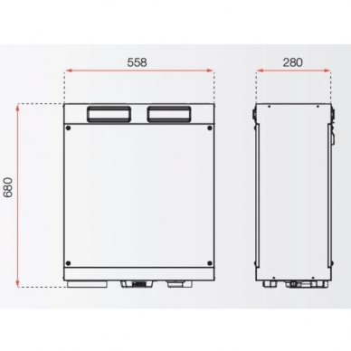 Pекуператор Zehnder Comfoair 180 ERV 5