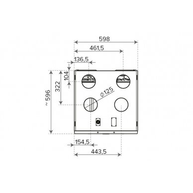 Vallox 101 MV rekuperators, 352 m3/h 3